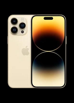 Телефон apple iphone 14 pro max 128 gb золотой