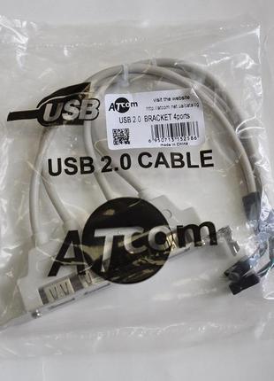 Планка расширения usb 2.0 на заднюю панель 4 порта