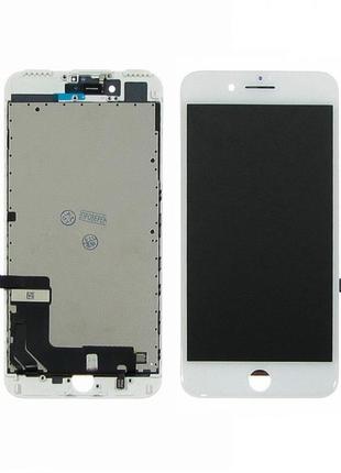 Дисплей для apple iphone 7 plus с белым тачскрином ts8
