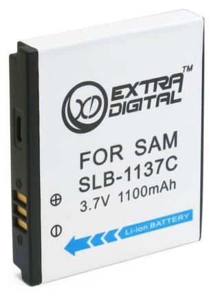 Аккумулятор для samsung slb-1137c, li-ion, 1100 mah – extradigital