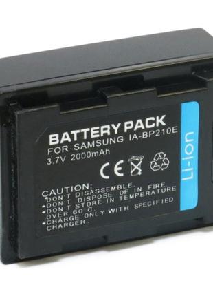 Аккумулятор для samsung ia-bp210e, li-ion, 2000 mah – extradigital