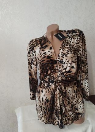 Нова жіноча блузка леопардовий принт, жіноча блуза, жіночий одяг