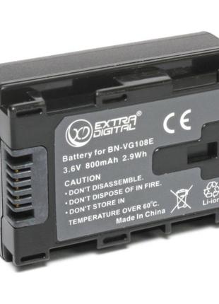 Аккумулятор jvc bn-vg108e (chip) – extradigital