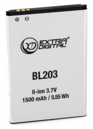Аккумулятор для lenovo bl203 1500 mah - bml6359 – extradigital