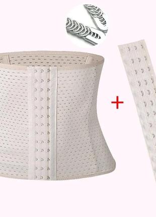 Корректирующий пояс послеродовой бандаж корсет утягивающий микрофибра моделирующей и корсет