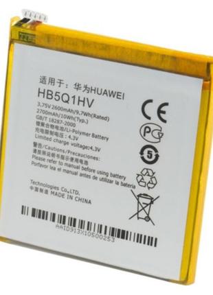 Аккумулятор для huawei ascend p1 xl u9200e - original 2600 mah - hb5q1hv – extradigital