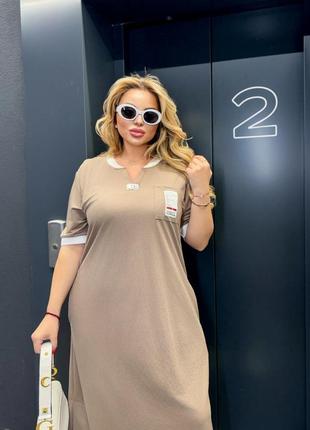 Стильна актуальна сукня вільного крою