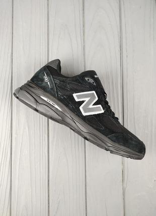 Кроссовки new balance 990 black white8 фото