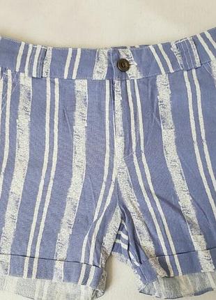 Гарні шорти, льон +віскоза