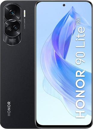 Смартфон honor 90 lite 5g 8/256gb черный