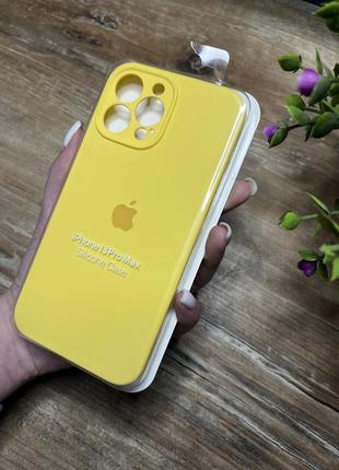 Чохол на iphone 13 pro max про макс квадратні борти на айфон silicone case full camera на apple1 фото