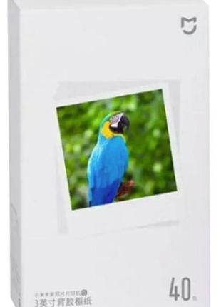 Набор фотобумаги для мгновенной печати mijia instant 3 (40 листов) bhr6756gl