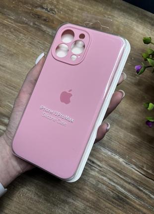 Чохол на iphone 13 pro max про макс квадратні борти на айфон silicone case full camera на apple