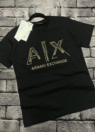 💜мужская футболка в стиле "armani Borsa exchange"💜