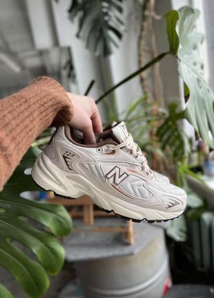 New balance 725 series low tops retro unisex beige 36