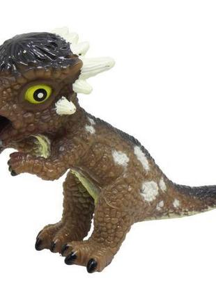 Іграшка-пискавка гумова "динозавр", вид 1