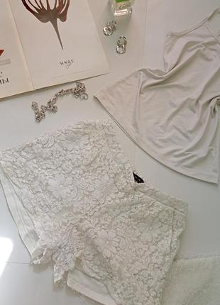Женские кружевные шорты amisu 🤍1 фото