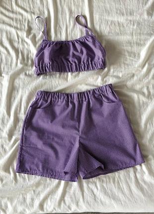 Костюм (топ + шорти)