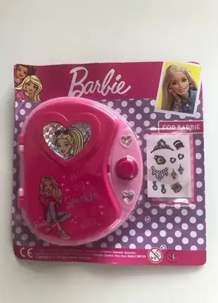 Новый секретник barbie с наклейками