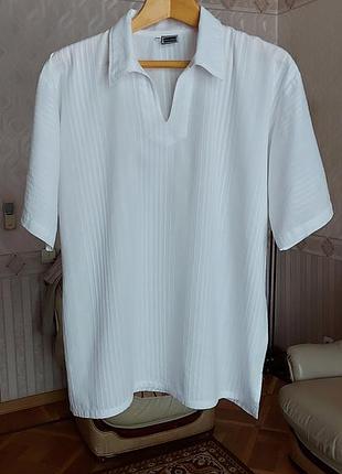Сорочка льон бавовна віскоза