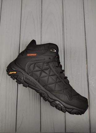 Кроссовки меррелл merrell moab 3 mid black orange8 фото