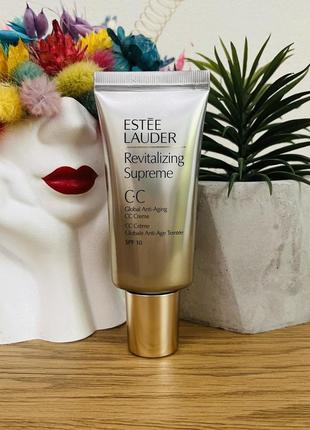 Оригінал estee lauder revitalizing supreme global anti-aging cc creme універсальний сс крем1 фото