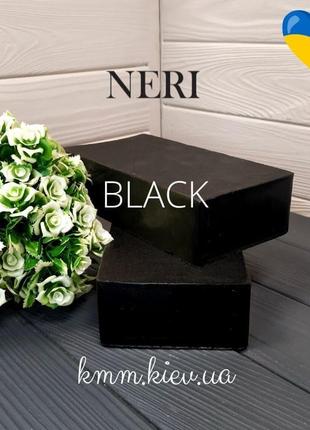 Основа для мила neri black з вугіллям (нері чорна) україна - 500г