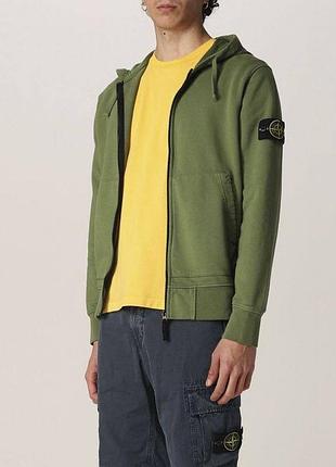 Zip hoodie stone island aligator 2