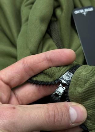 Zip hoodie stone island aligator 8
