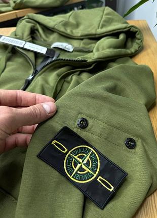 Zip hoodie stone island aligator 6