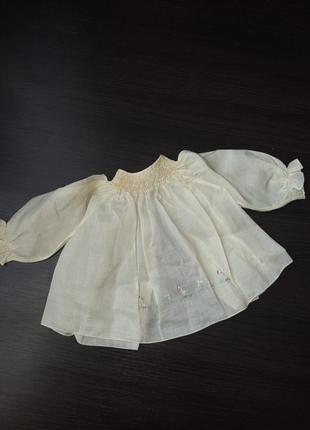 Платье для новорожденных
