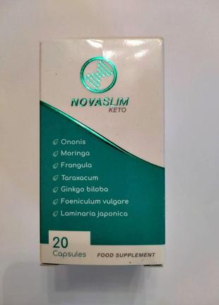 Nova slim keto (новаслим кето, новаслім) для похудения, 20 капс5 фото