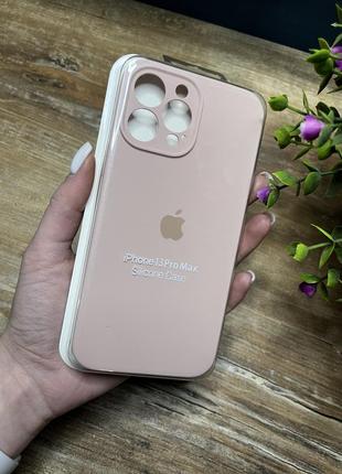 Чохол на iphone 13 pro max про макс квадратні борти на айфон silicone case full camera на apple1 фото