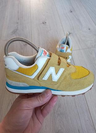 Кросівки на липучці new balance р. 32