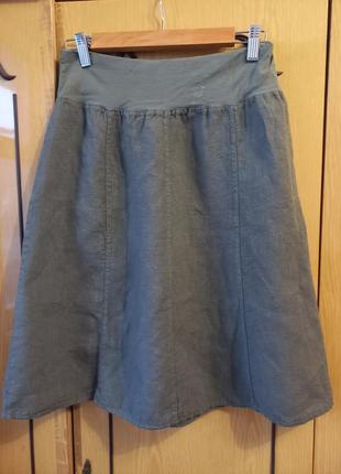 Юбка из льна