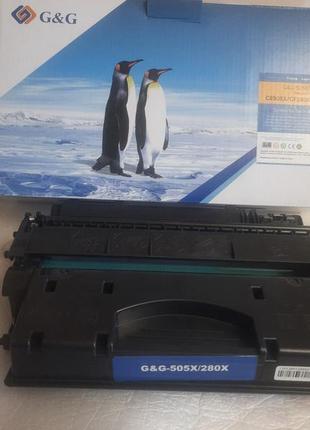 Першопрохідний картридж g&g для нр 505x 80x (cf280x)