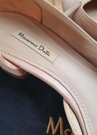 Туфлі massimo dutti 37