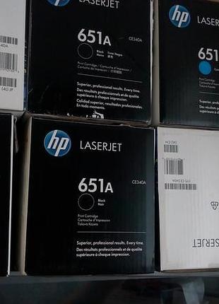 Порожні картриджі ce340a, підходять замість ce341a, ce342a, ce343