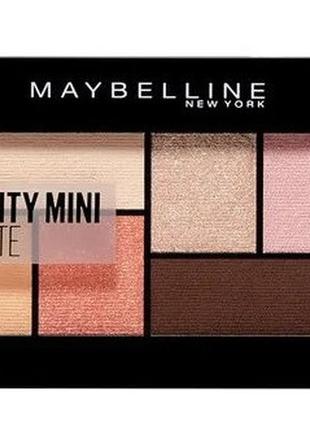 Палетка тіней для повік maybelline new york the city mini palette 430 downton sunrise, 6 г