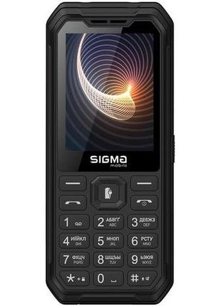 Телефон кнопковий sigma mobile x-style 310 force type-c вихід чорний