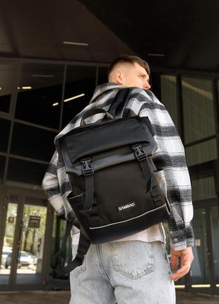 Чоловічий рюкзак sambag aura чорний