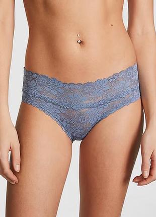 Кружевные трусики от виктория сикрет оригинал no-show lace hiphugger panty