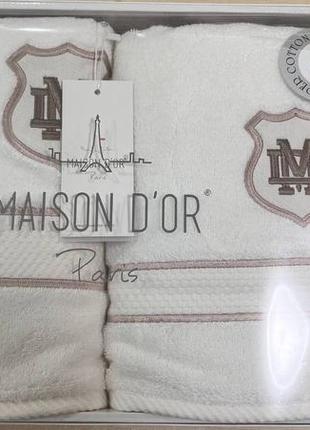 Рушники подарункові maison d’or подарунковий набір