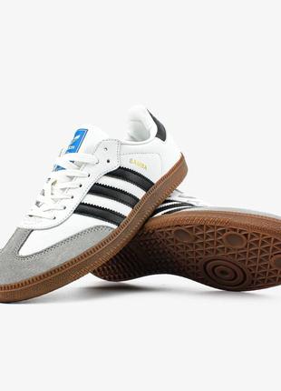 Adidas samba og 'white black gum'