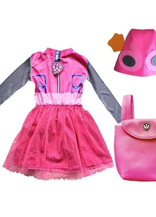 Дитячий костюм, сукня скай, щенячий патруль на 3-4, 5-6, 7-8 років