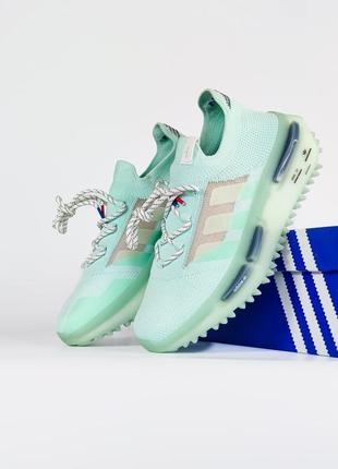 Кросівки adidas nmd s1 “friends and family” mint green 🇻🇳