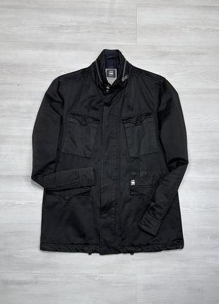 G-star raw correct black брендовая тактическая черная куртка карго