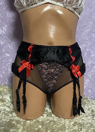 Пояс для панчох атлас agent provocateur made in france