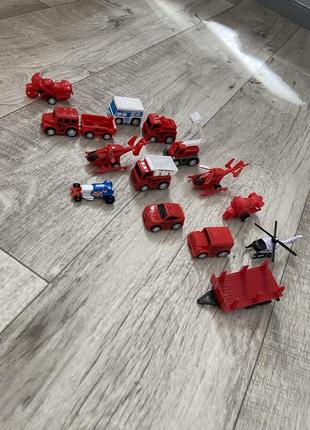 Набір модельок машинки великий комплект