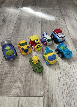Машинки комплект для малюків
